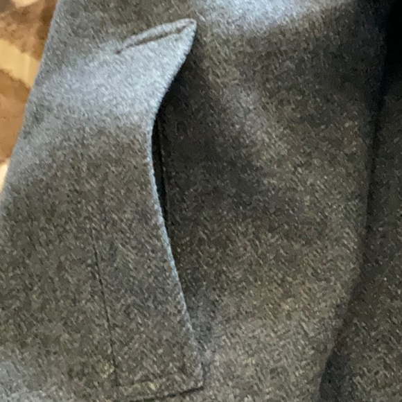 THEORY WYATT RUSH HERRINGBONE WOOL -BLEND JACKET size large brand new - Picture 8 of 10